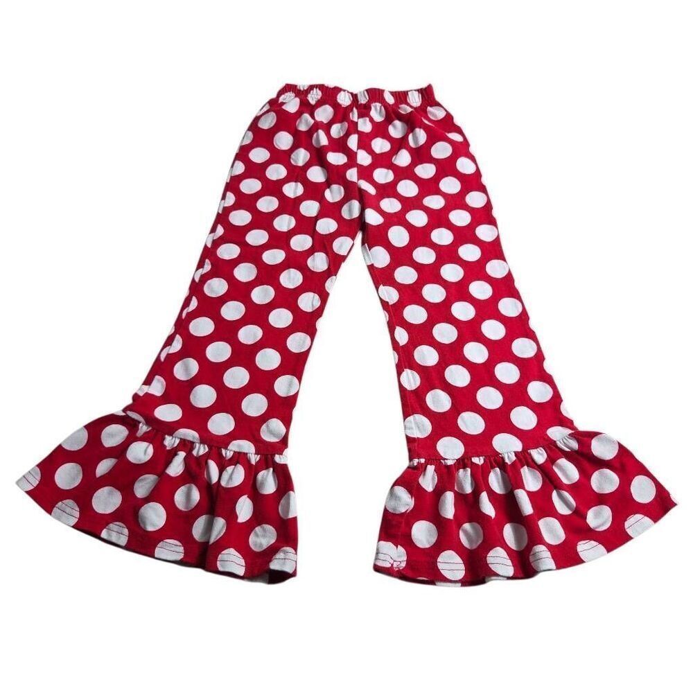 BB Blanks Red leggings 5t